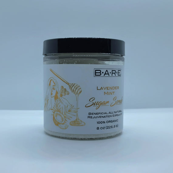 Lavender Mint Sugar Scrub KLO Kosmetics